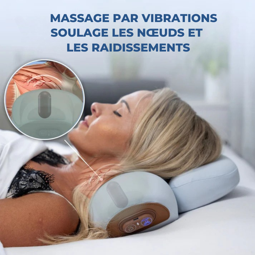 Calméo Original™ | Masseur cervical 3en1