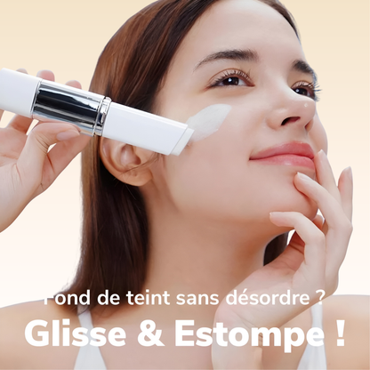 Fond de teint 2-en-1 avec pinceau intégré