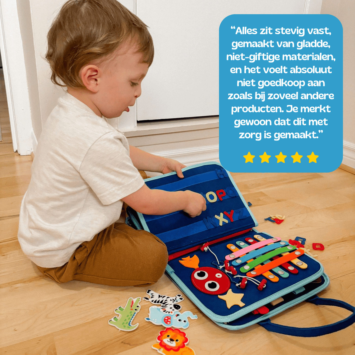 TibaToes™ Montessori Speelbord