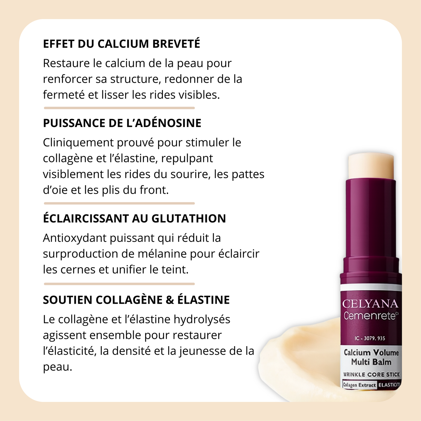 Baume Multi-Action au Calcium