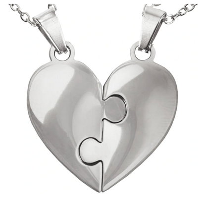 Liaison™ - Collier puzzle famille personnalisé