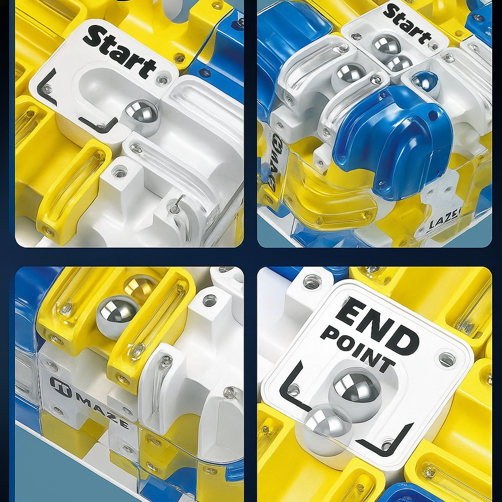 Le cube labyrinthe 3D - qui transforme la logique en plaisir™ 🟦