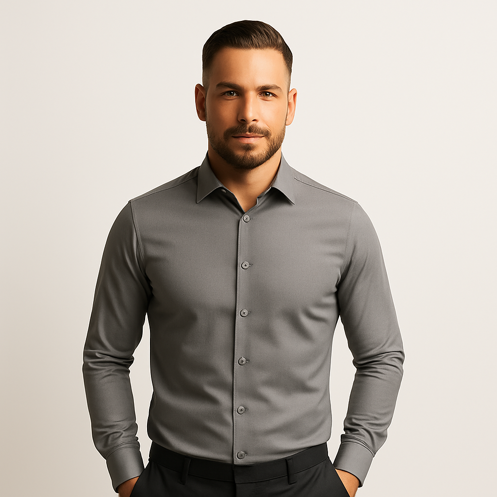 Chemise infroissable coupe ajustée