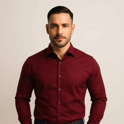 Chemise infroissable coupe ajustée