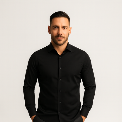 Chemise infroissable coupe ajustée