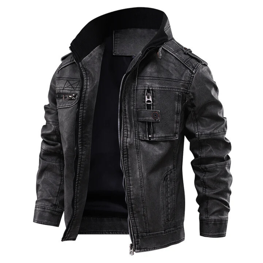 Veste en cuir Premium