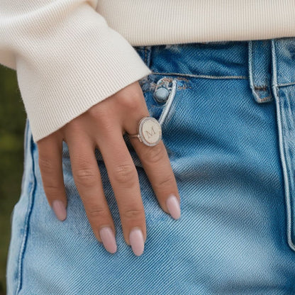 Bague Medaillon du Coeur