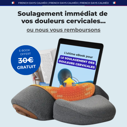 Calméo Original™ | Masseur cervical 3en1