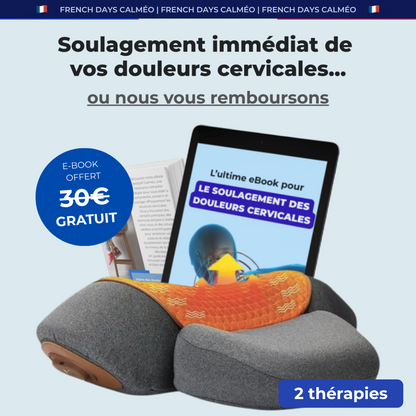 Calméo Original™ | Masseur cervical 3en1