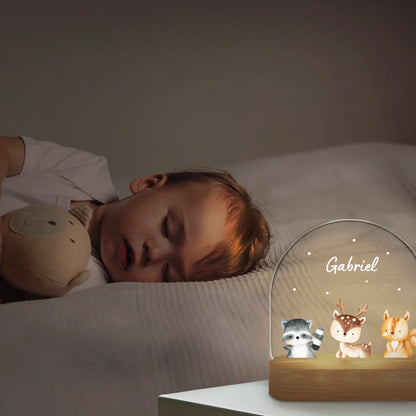 Veilleuse personnalisée « Animal préféré »
