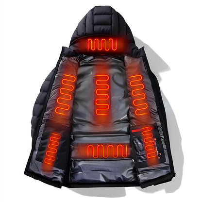 Heatcore Urban 8™ – Veste chauffante unisexe à manches longues (doudoune thermique)