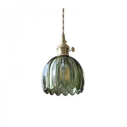 Lampe Suspendue Japonaise Rétro – Verre Élégant