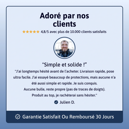 Protection d'écran 3 en 1 - Xiaomi/Redmi