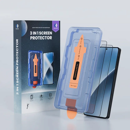 Protection d'écran 3 en 1 - Xiaomi/Redmi