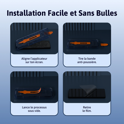 Protection d'écran 3 en 1 - Xiaomi/Redmi