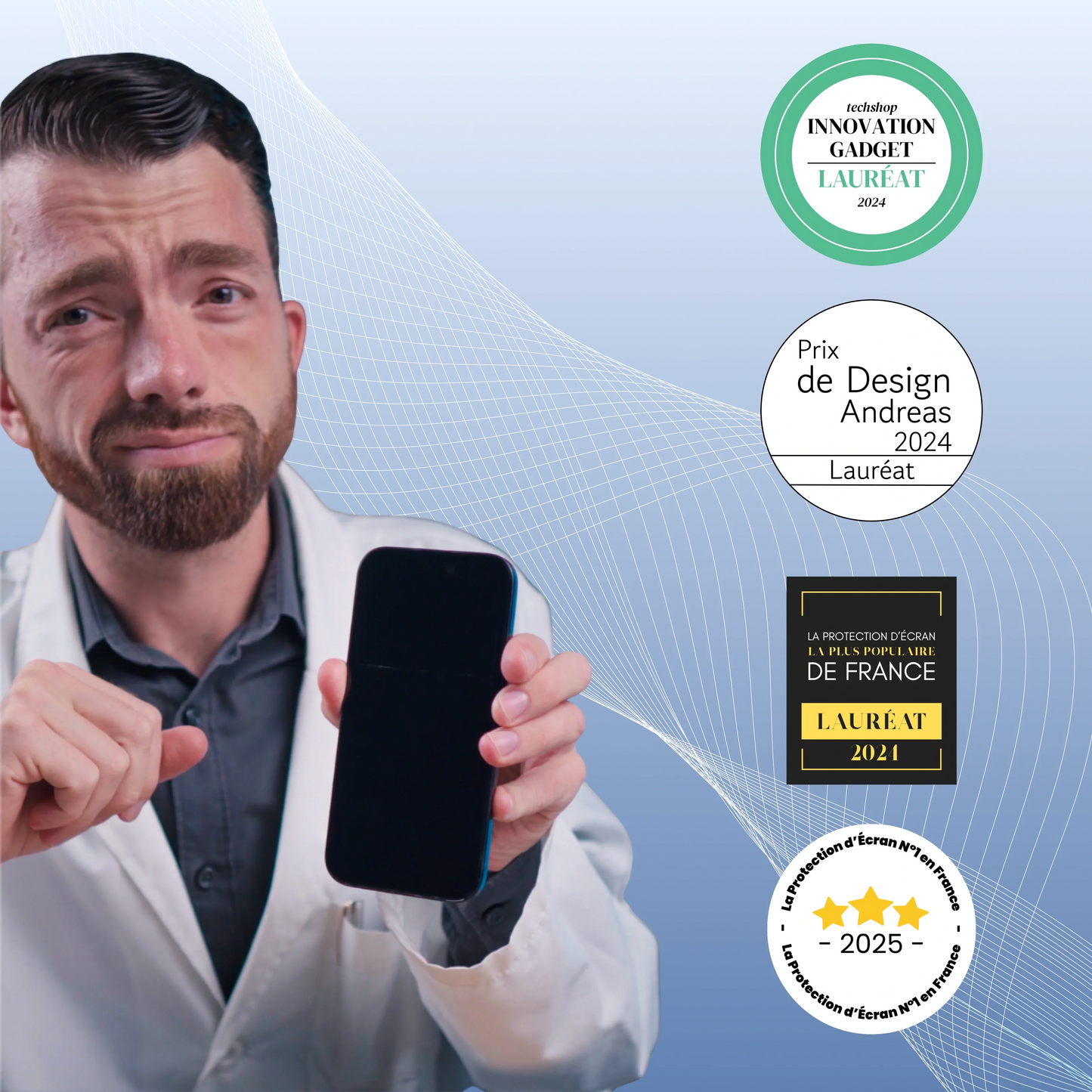 Protection d'écran 3 en 1 - Xiaomi/Redmi