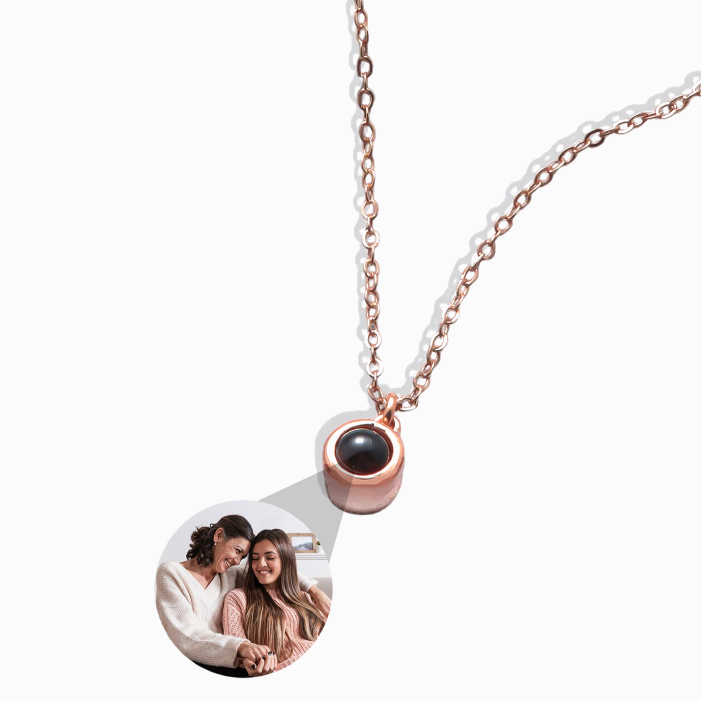Collier Memory avec Photo Personnalisée