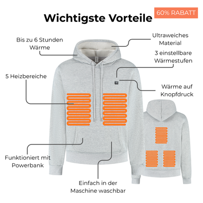 Beheizbarer Hoodie