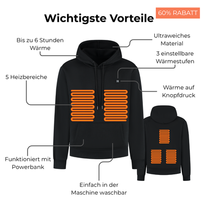 Beheizbarer Hoodie
